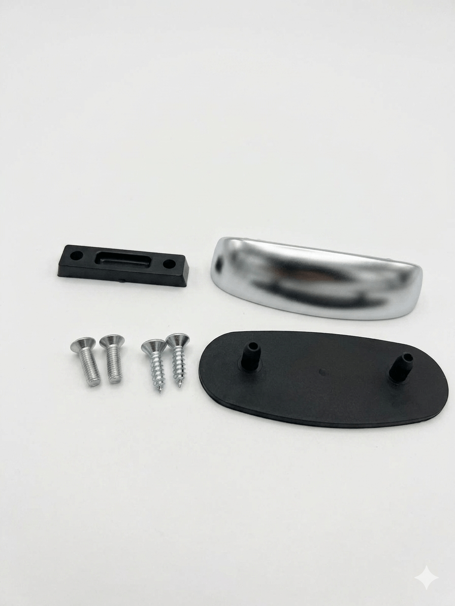 Kit Dudukan Berlapis Krom untuk mini/midget