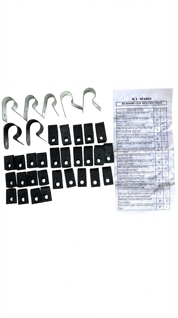 MVK-1024 SET KLIP KABEL WILLYS MB - Image 2