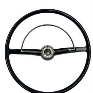 Setir VW Klasik (Black Steering Wheel) – Untuk Beetle, Karmann Ghia, & Type 3 (1962-1971)